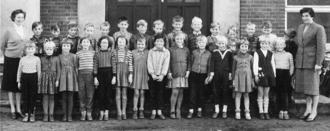 Klassenfoto in Waren/M&uuml;ritz.